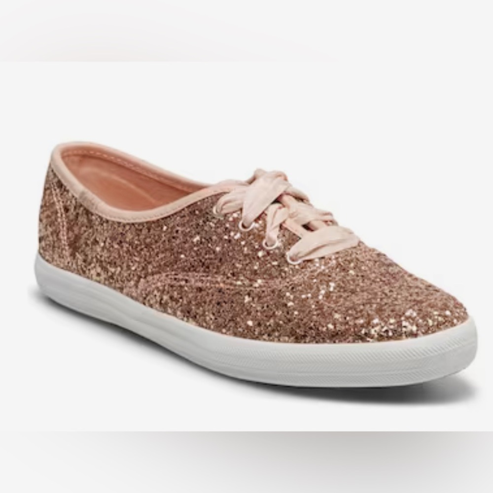 Kate spade glitter Keds size 8
